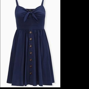 Brand new Torrid summer bow dress